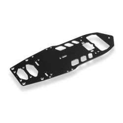 X12 ALU 1-PIECE CHASSIS FOR FLOATING SERVO - 1.5MM - SWISS 7075 T6