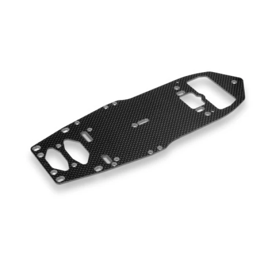 X12 CARBON 1-PIECE CHASSIS FOR FLOATING SERVO - 2.0MM