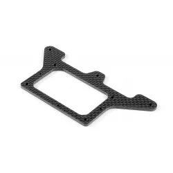 X12'17 GRAPHITE 2.5MM REAR POD LOWER PLATE, X371153