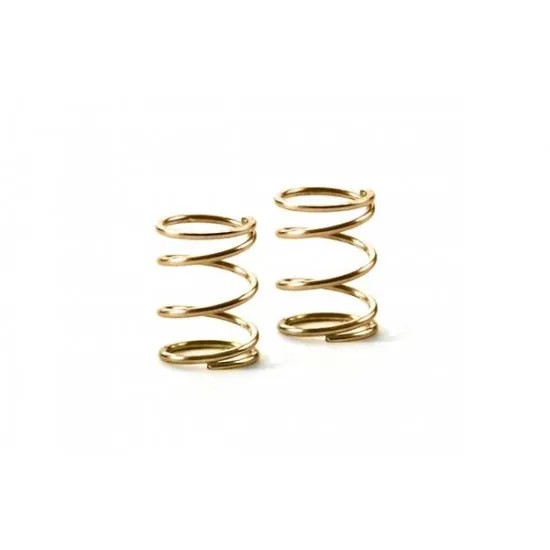 SPRING 4.25 COILS 3.6x6x0.4MM, C=1.5 - GOLD (SOFT) (2), X372176