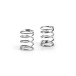 SPRING 4.75 COILS 3.6x6x0.45MM C=2.0 - SILVER (SOFT) (2)
