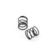 Front Coil Spring for 4mm Pin C=1.1 - Black (2)