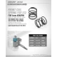 Front Coil Spring for 4mm Pin C=1.1 - Black (2)