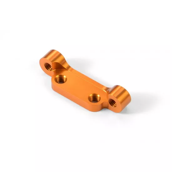 ALU LOWER GRAPHITE SUSPENSION ARM HOLDER - ORANGE, X372310-O
