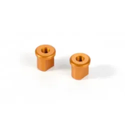 ALU ECCENTRIC BUSHING 0.0MM -  ORANGE (2)