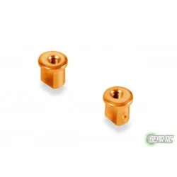 ALU ECCENTRIC BUSHING 0.5MM - ORANGE (2), X372317-O