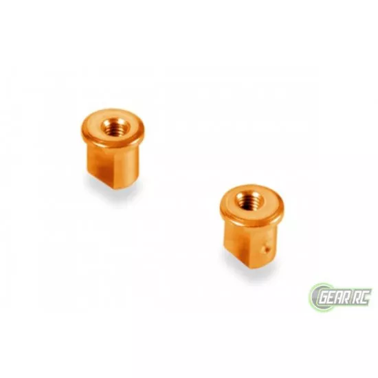 ALU ECCENTRIC BUSHING 0.5MM - ORANGE (2), X372317-O