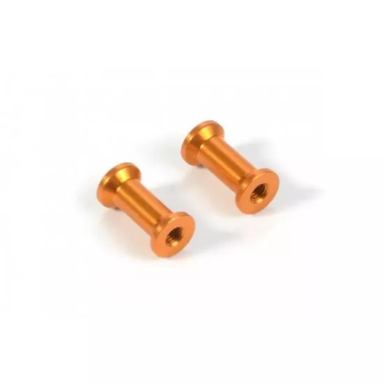 ALU REAR BRACE MOUNT 13MM - ORANGE, X373073-O