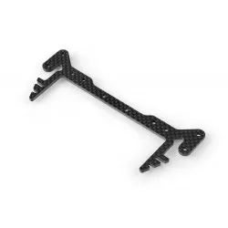 X12'19 REAR BRACE - GRAPHITE 2.5MM