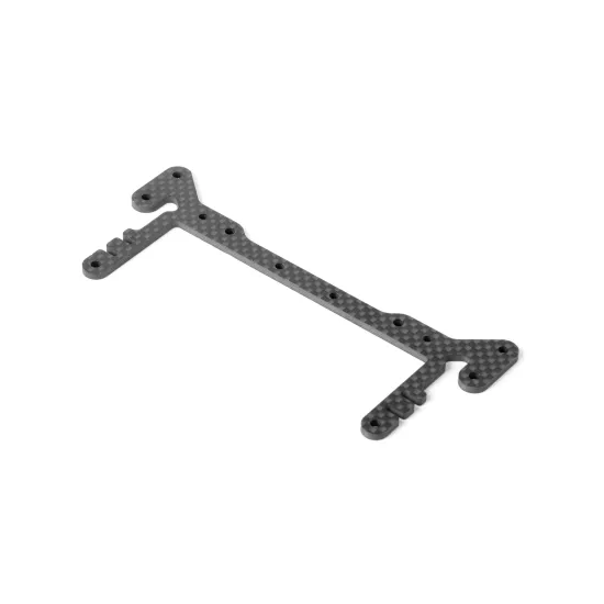 X12'21 REAR BRACE - GRAPHITE 2.5MM