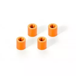 ALU STAND M3 6x6.4MM - ORANGE (4), X373121-O