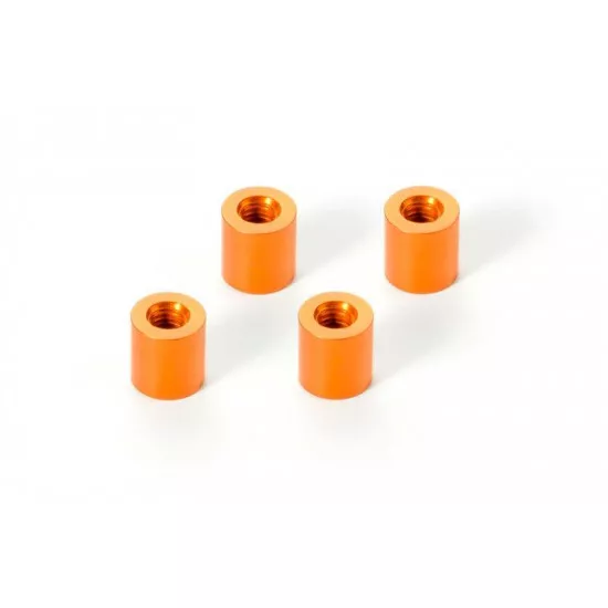 ALU STAND M3 6x6.4MM - ORANGE (4), X373121-O