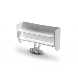 X1 COMPOSITE REAR WING - LIGHTWEIGHT & WIDE - WHITE