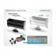 X1 COMPOSITE REAR WING - LIGHTWEIGHT & WIDE - WHITE