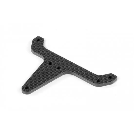 X12'17 REAR POD UPPER PLATE - GRAPHITE 2.5MM, X373549