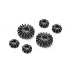 COMPOSITE GEAR DIFF BEVEL & SATELLITE GEARS (2+4)