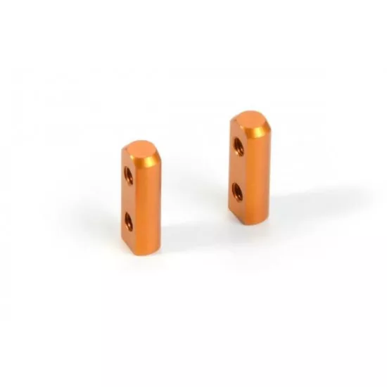 X10 ALU SERVO MOUNT - ORANGE (2), X376255-O