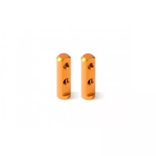X12 ALU SERVO MOUNT - ORANGE (2), X376257-O