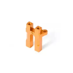 X1'16 ALU SERVO MOUNT - ORANGE, X376258-O