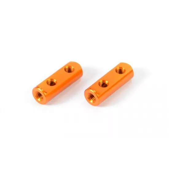 X12 ALU SERVO MOUNT - ORANGE (2), X376259-O