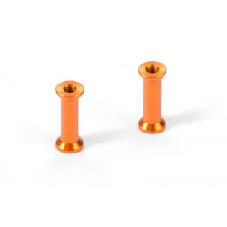 ALU MOUNT 18.0MM - ORANGE (2), X376365-O