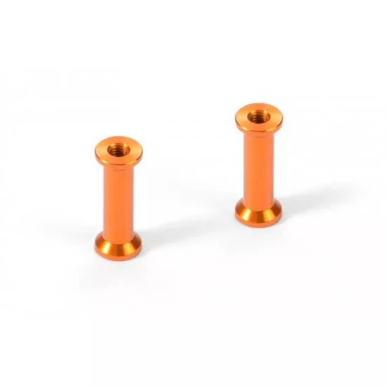 ALU MOUNT 18.0MM - ORANGE (2), X376365-O