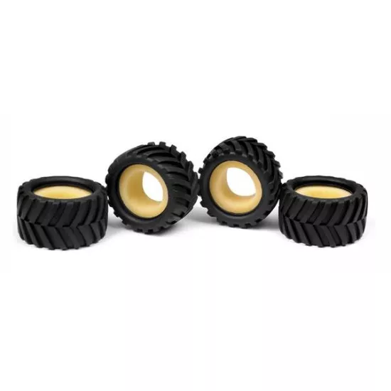 Micro Monster Truck Tire & Insert Chevron (4+4), X389621