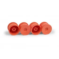 Xray M18T Wheel Aerodisk Orange (4), X389936