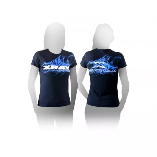 Xray Team Lady T-Shirt Dark Blue (Xs), X395018XS