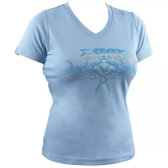 Xray Team Lady T-Shirt Light Blue (M)
