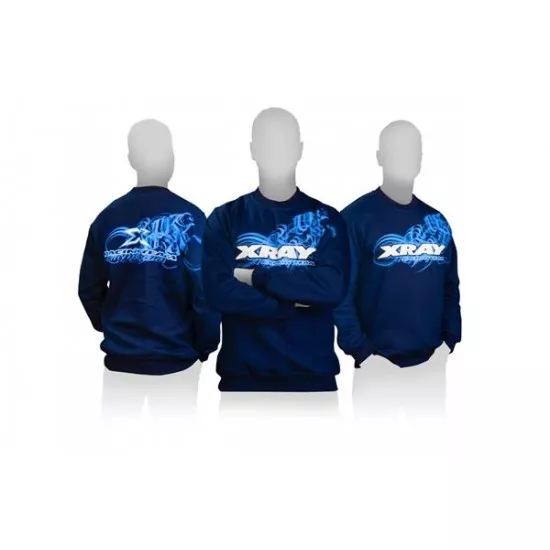 XRAY BLUE SWEATER (S), X395411