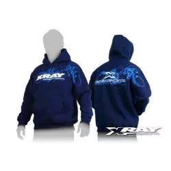 Xray Sweater Hooded - Blue (Xxxl)