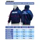 XRAY SWEATER HOODED WITH ZIPPER - BLUE (XL)