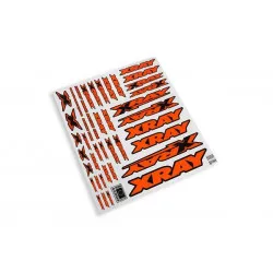Xray Sticker For Body Neon Orange, X397316