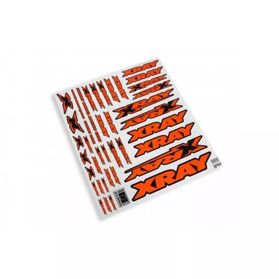 Xray Sticker For Body Neon Orange, X397316