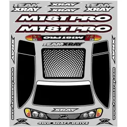 Xray M18T Pro Sticker For Body, X397338