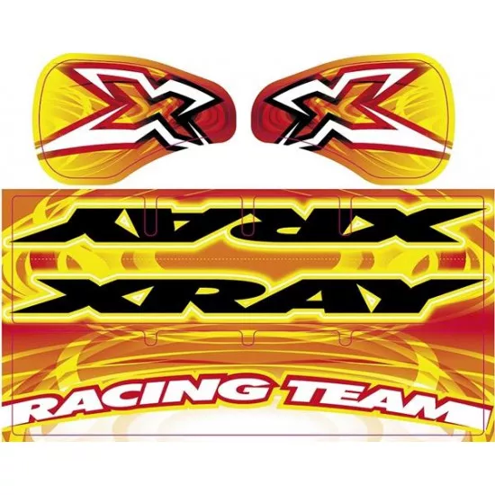 Xray Wing Sticker Die-Cut Orange, X397347