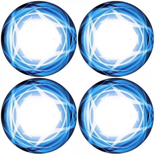 Xray Xt8 Wheel Stickers Die-Cut Blue