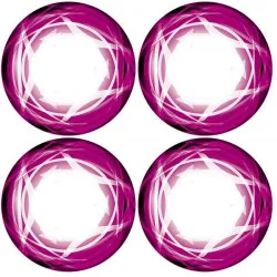 Xray XT8 Wheel Stickers Die-Cut Pink, X397354