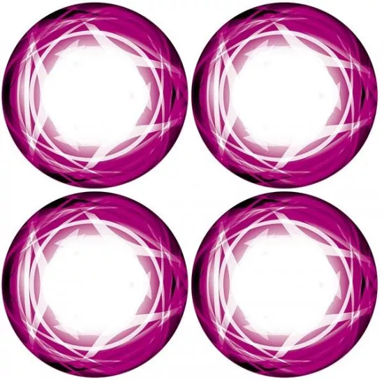 Xray XT8 Wheel Stickers Die-Cut Pink, X397354