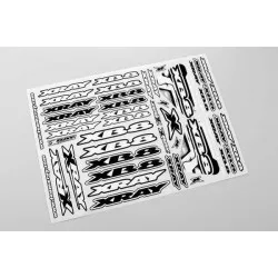 Xray Xb8 Sticker For Body - White, X397359