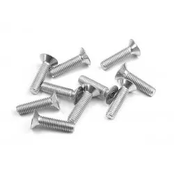 Hex Screw Sfh M3X12 Silver (10), X904312