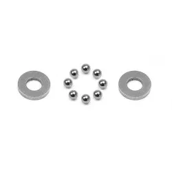 Carbide Ball-Bearing Axial 2.5X5.4X0.8, X930125