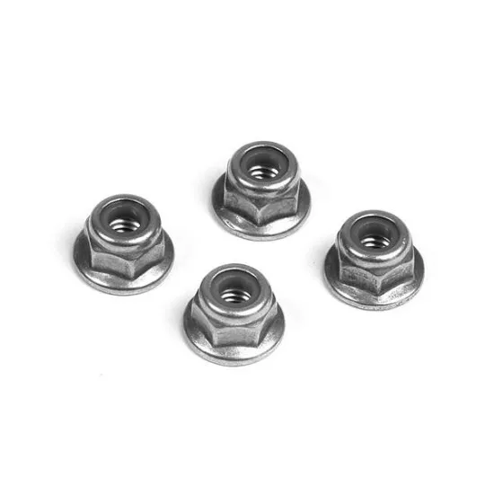 Nut M4 With Flange (10), X960140