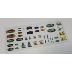 Camel Trophy decal sheet for TRX-4M