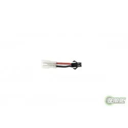 Yellow RC 1/12 Racers Male to V2 Female ( New Battery), YEL6004