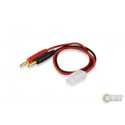 Yellow RC Charger Cable 4mm Banana Plug To Tamiya(Male, YEL6010