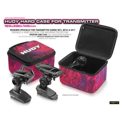 HUDY HARD CASE - 185x220x145MM - TRANSMITTER SANWA MT4, MT44 & M17