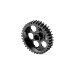 HUDY ALU ULTRA-LIGHT PINION GEAR - HARD COATED -  35T / 48