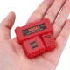 INJORA 3 stuks Mini Opslagdoos Uitrustingskoffer Schaal Accessoire Voor 1/18 1/24 RC Crawler rood
